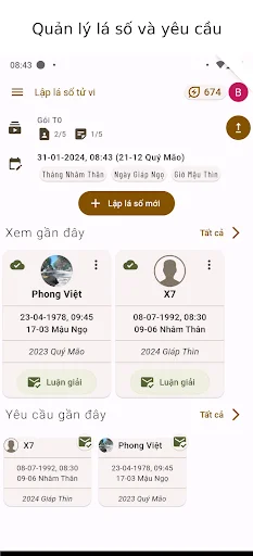 Download Lập Lá Số Tử Vi Terbaru – Kelola Horoskop & Astrologi - Screenshot 9