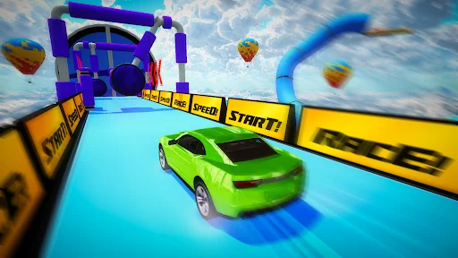 Download Car Stunts: Stunt Driving Game – Aksi Balapan Ekstrem - Screenshot 10