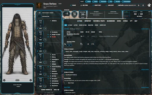 Download DDB Character Sheet Overhaul Terbaru – Fitur D&D Pro - Screenshot 1