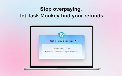 Task Monkey: Klaim Refund Harga Amazon Otomatis – Unduh Sekarang - Screenshot 2