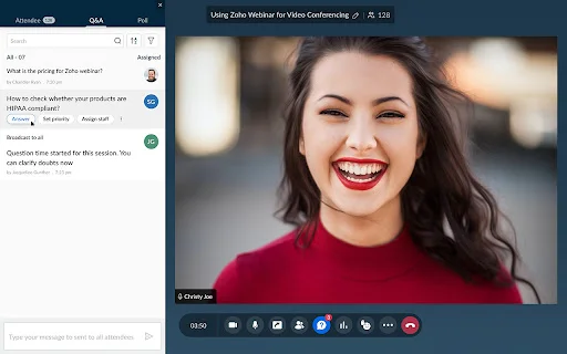 Unduh Zoho Webinar Terbaru – Webinar Online Aman & Mudah - Screenshot 4