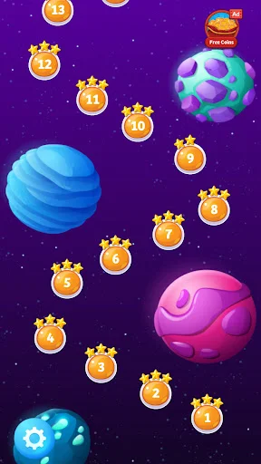 Unduh Space Adventure: Match 3 Quest Terbaru – Petualangan Puzzle - Screenshot 13
