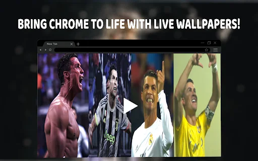 Download Cristiano Ronaldo CR7 Live Wallpaper – Tema HD Baru - Screenshot 1