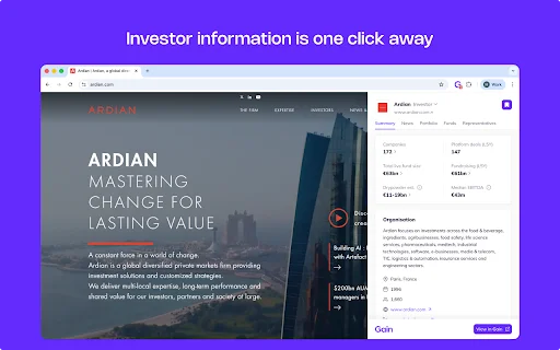 Download Gain Terbaru – Akses Data Perusahaan & Investor Cepat - Screenshot 2