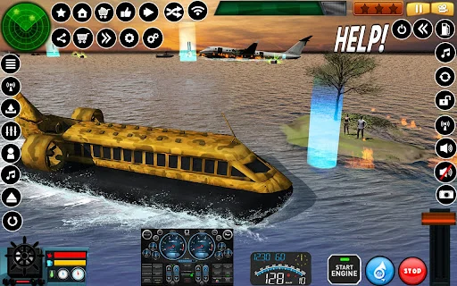 Download US Army Hovercraft Simulator Versi Terbaru – Gratis - Screenshot 16