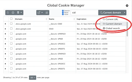 Download Global Cookie Manager Terbaru – Kelola Cookie Gratis - Screenshot 2
