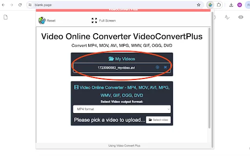 VideoConvertPlus: Konverter Video Online Gratis & Cepat - Screenshot 3