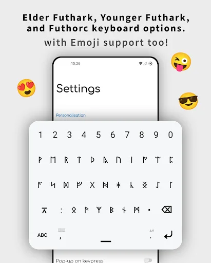 Download Runic Keyboard Terbaru – Ketik Runic Elder & Younger Futhark - Screenshot 22