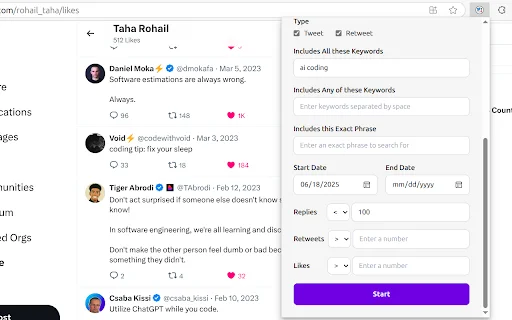 Download Mass Tweet Deletions & more | TweetStorm.ai Terbaru - Screenshot 3