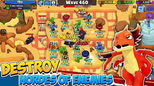 Download Idle Hero TD Terbaru – Game Strategy RPG Offline - Screenshot 23