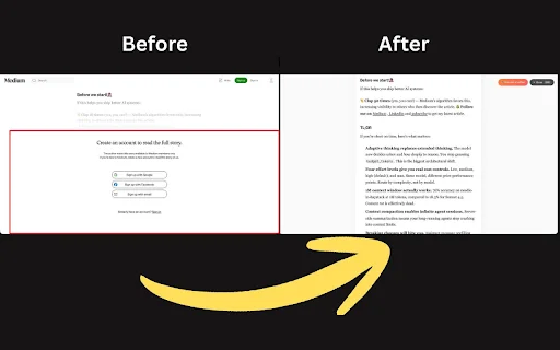Download OpenArticle – Baca Artikel Medium Tanpa Paywall Gratis - Screenshot 1
