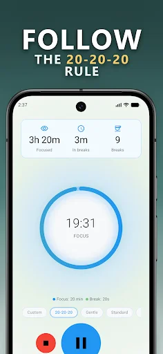 Unduh Eye Strain Break Timer Terbaru – Atasi Mata Lelah Gratis - Screenshot 5