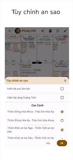 Download Lập Lá Số Tử Vi Terbaru – Kelola Horoskop & Astrologi - Screenshot 13