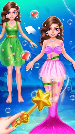 Download Princess Mermaid Tale Makeover Terbaru – Game Putri Gratis - Screenshot 8