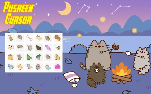 Download Pusheen Cursor Chrome – Kursor Kawaii Lucu Terbaru - Screenshot 1