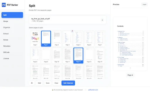 Download PDF Barber Terbaru – Alat PDF Offline Gratis & Aman - Screenshot 1