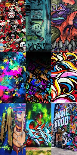 Download Graffiti Wallpaper Terbaru – Seni Jalanan Keren Gratis - Screenshot 13