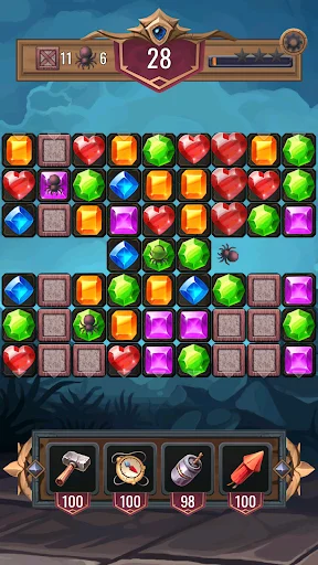 Download Diamond Dungeon Match 3 Terbaru – Game Puzzle Seru - Screenshot 7
