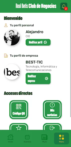 Download Real Betis Club de Negocios Terbaru – Jejaring Bisnis - Screenshot 3