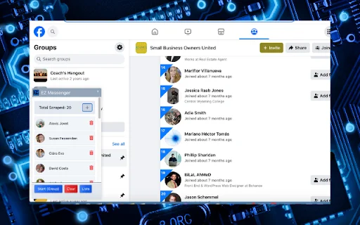 Download EZ Messenger Terbaru – Otomatisasi Facebook Canggih - Screenshot 4