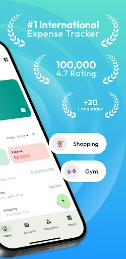 Download Money Manager – Track & Save Terbaru – Kelola Keuangan - Screenshot 2