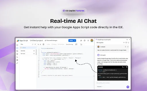 Download Google Apps Script Copilot Terbaru – Asisten Koding AI - Screenshot 2