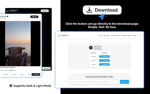 Download Twitter Video Downloader Tweeload – Unduh Video Gratis - Screenshot 3