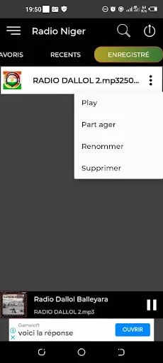 Download Niger Radios + Enregistreur Terbaru – Rekam Radio Gratis - Screenshot 2