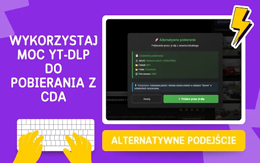 Download CDA.pl Auto Downloader PRO – Unduh Video Cepat & Gratis - Screenshot 2