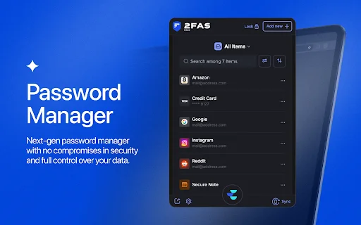 Download 2FAS Pass Terbaru – Pengelola Kata Sandi Aman & Mudah - Screenshot 1