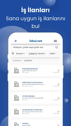 Download Isbul.net İş İlanları Terbaru – Buat CV & Lamar Kerja - Screenshot 16