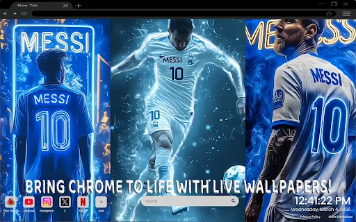 Download Messi Live Wallpaper Terbaru – Tema Sepak Bola Keren - Screenshot 2