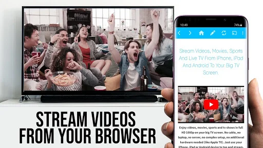 TV Cast untuk Android TV – Streaming Video Web ke TV dengan Mudah - Screenshot 14