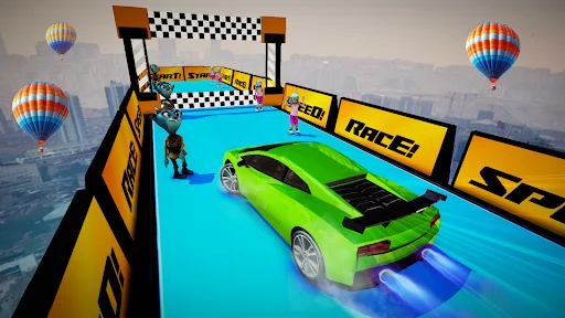 Download Car Stunts: Stunt Driving Game – Aksi Balapan Ekstrem - Screenshot 8
