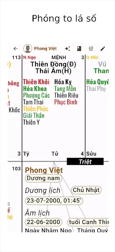 Download Lập Lá Số Tử Vi Terbaru – Kelola Horoskop & Astrologi - Screenshot 6