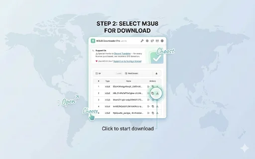M3U8 Downloader Pro: Download Video & Streaming Tercepat - Screenshot 2