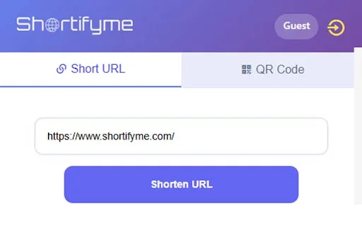ShortifyMe: Pemendek URL & QR Code Generator Gratis Terbaik - Screenshot 2
