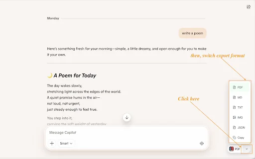 Download Microsoft Copilot to PDF Terbaru – Ekspor Chat Mudah - Screenshot 2