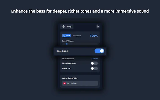 Sound Boost Hub: Tingkatkan Volume Hingga 900% Gratis - Screenshot 3
