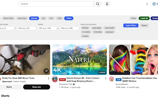Download Outlier Finder Terbaru – Riset Video Viral YouTube - Screenshot 5