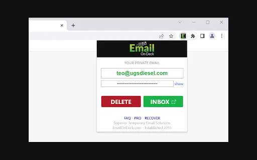 Download Temporary Email – EmailOnDeck Terbaru – Privasi Aman - Screenshot 1