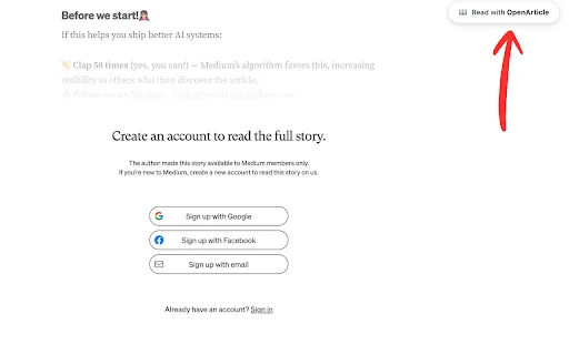Download OpenArticle – Baca Artikel Medium Tanpa Paywall Gratis - Screenshot 2