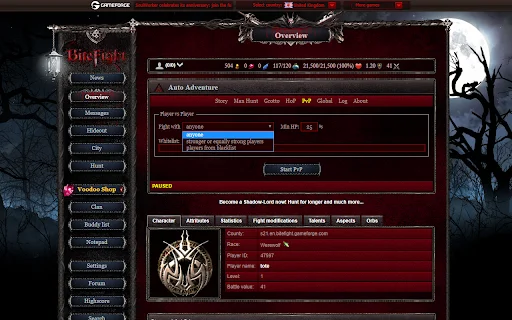 Download BiteFight Auto Adventure – Bot Otomatis Terbaik 2024 - Screenshot 3