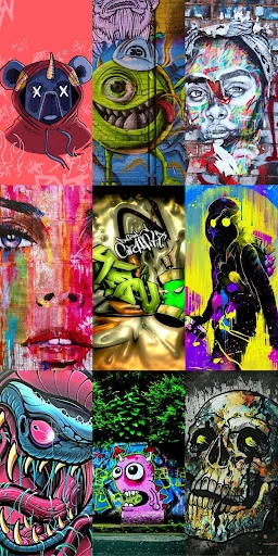 Download Graffiti Wallpaper Terbaru – Seni Jalanan Keren Gratis - Screenshot 4