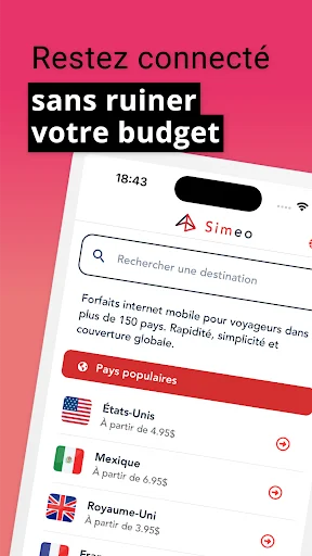 Download Simeo eSIM – Internet Murah & Mudah untuk Travel - Screenshot 11