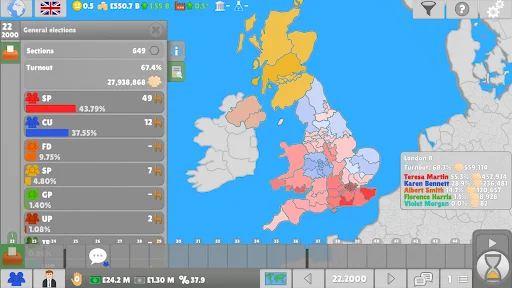 Download Lawgivers II Terbaru – Simulasi Politik Strategis - Screenshot 8