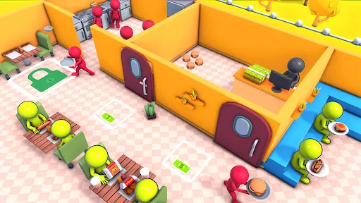 Download Idle Burger Shop: Cafe Tycoon Terbaru – Game Restoran - Screenshot 10