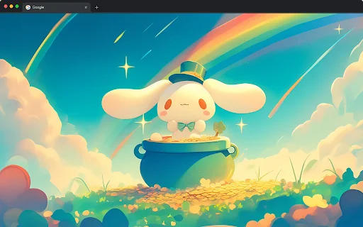 Cinnamoroll Wallpaper HD New Tab – Tema Sanrio Lucu Gratis - Screenshot 1