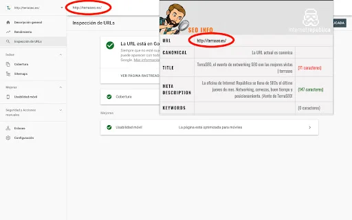 SEO Station Chrome: Analisis Onpage SEO Mudah & Gratis - Screenshot 1