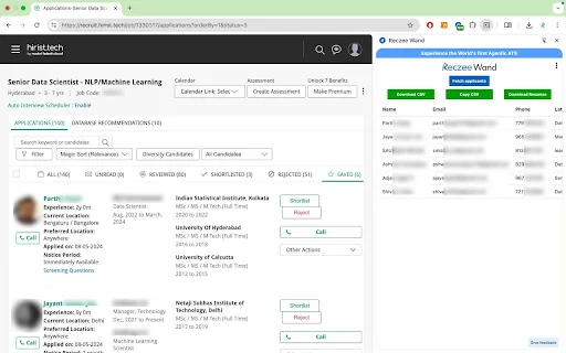 Download Reczee Wand Terbaru – Ekspor Data Rekrutmen Gratis - Screenshot 5